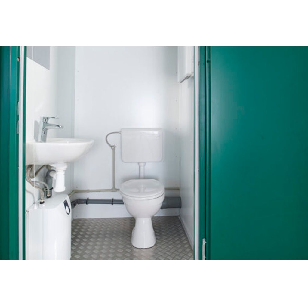 1+1 Double Mains Toilet 8Ft x 5Ft (Green) - Image 3