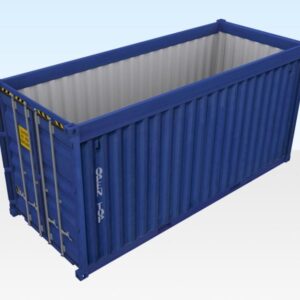 20ft X 8ft Used Shipping Container – Open-Top