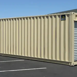 30ft Refurbished Storage Container with Roll-Up Door
